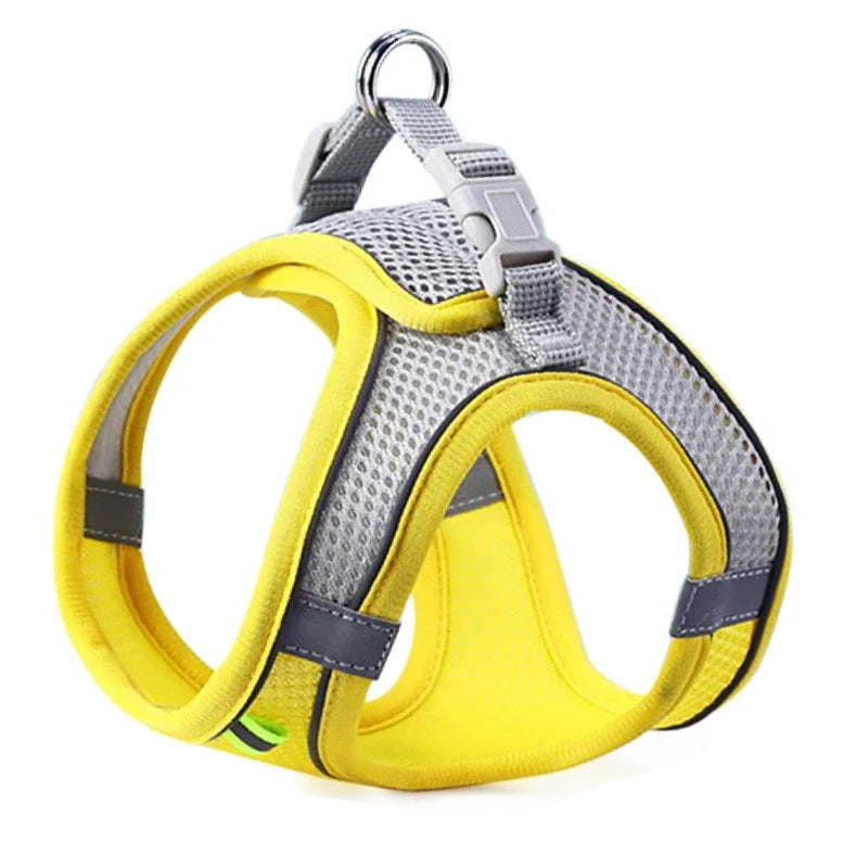 Cat Harness and Lead Set Reflective Breathable Mesh Vest Escape Proof Adjustable Small Medium Dogs Walking | Koossa