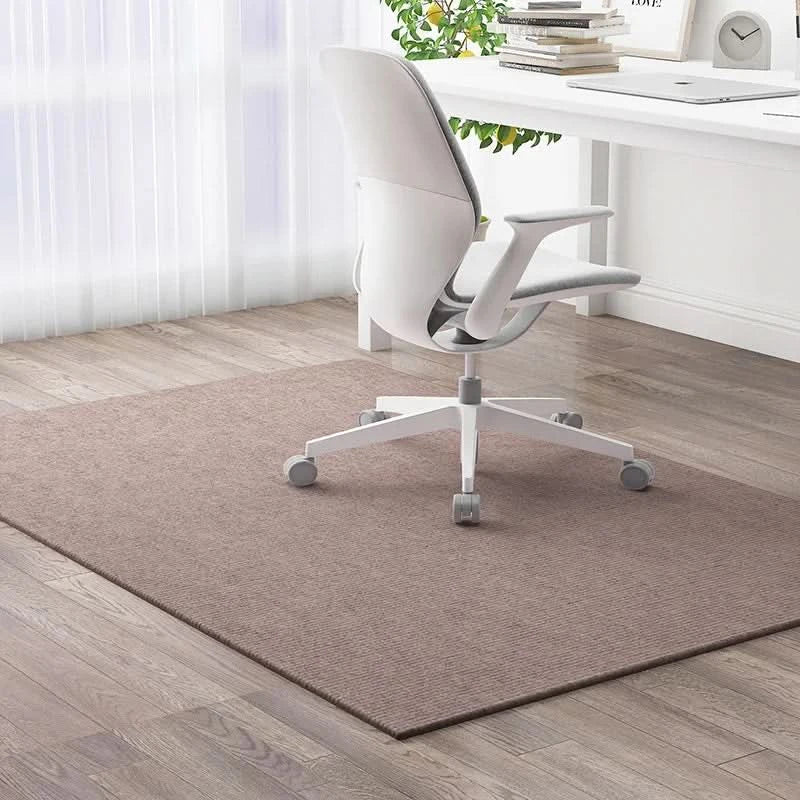Office Chair Mat for Hardwood Floors Anti-Slip Desk Floor Protector Polyester Rolling Chair Pad for Home Office Study | Lonoma