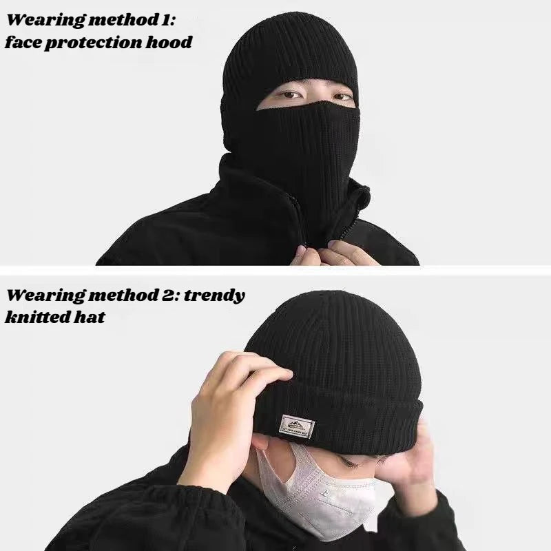 Fleece Balaclava Face Mask Winter Ski Hood Windproof Neck Warmer Thermal Full Face Coverage Cold Weather Headwear Outdoor Sports Cycling | Lonoma