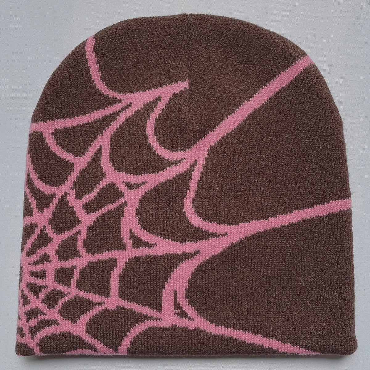 Unisex Knit Beanie with Spider Web Pattern for Winter Outdoor Sports, Skiing, Snowboarding & Everyday Wear | Lonoma