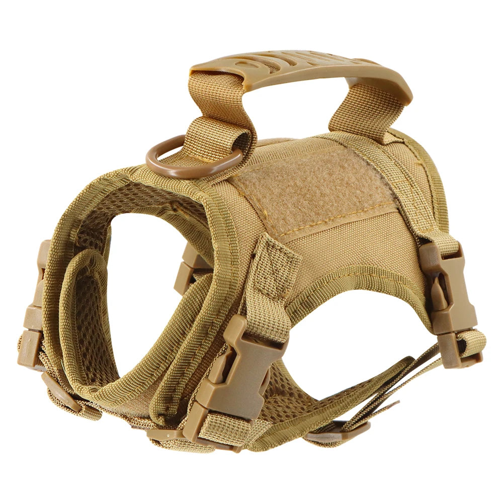 Cat Harness Tactical No-Pull Adjustable Escape-Proof Handle Mesh Vest Walking Large Small Dog | Koossa