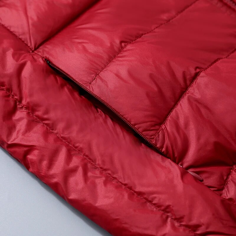 Women's Hooded Puffer Jacket — Lightweight Quilted Coat for Autumn & Winter Layering | Koossa