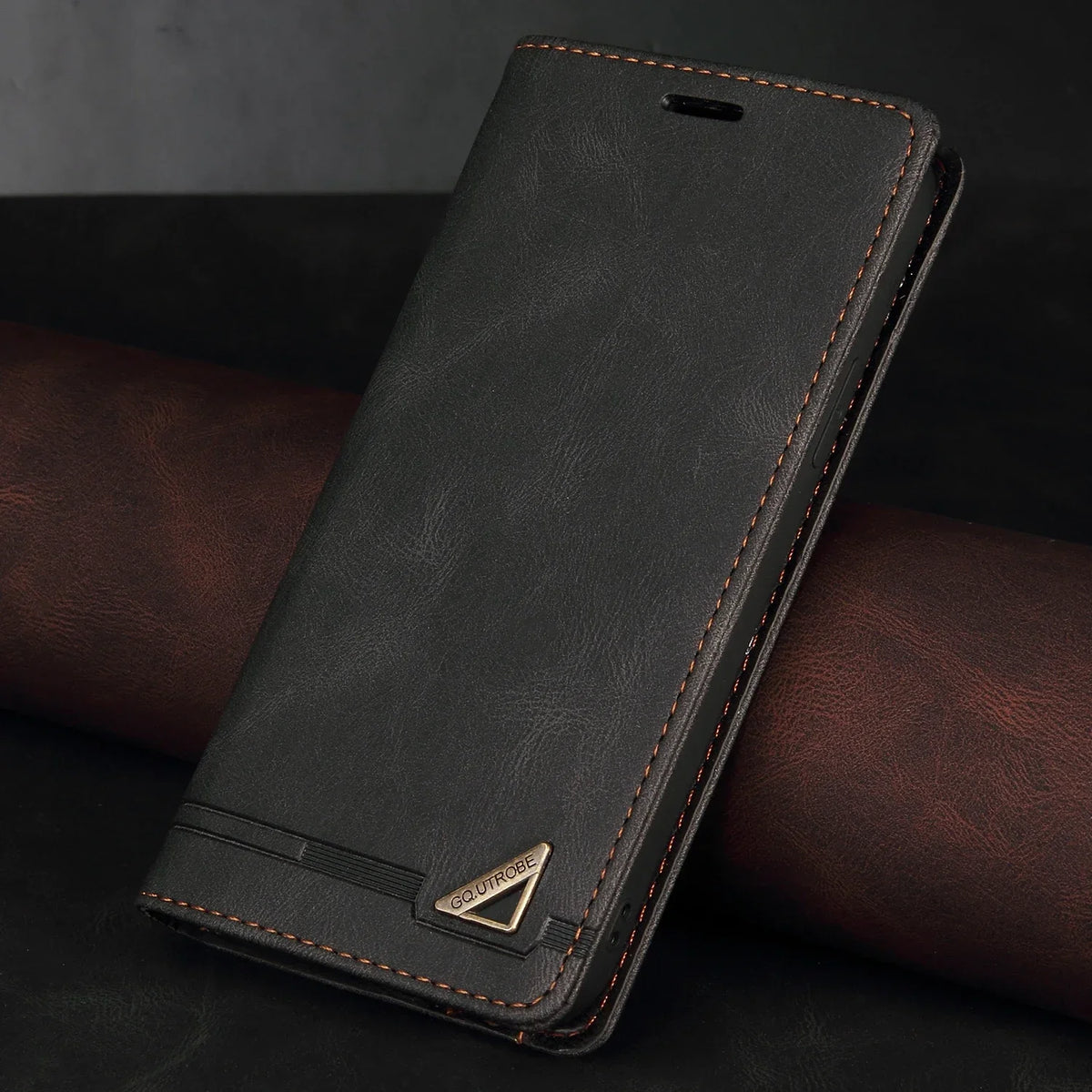 Leather Flip Wallet Phone Case for Samsung Galaxy A-Series with Card Slots Magnetic Closure Kickstand | Lonoma