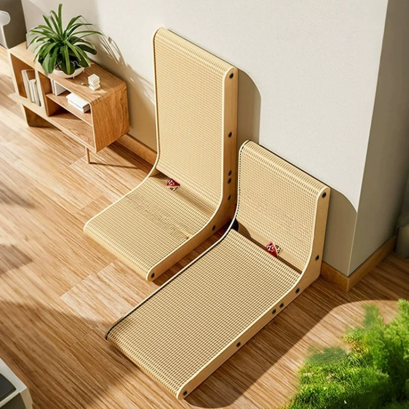 Cat Scratching Board Vertical Cardboard 60x40x26cm Wood Frame Anti-Shedding Wall Mounted Floor Standing Scratcher Toy Furniture Protector | Koossa