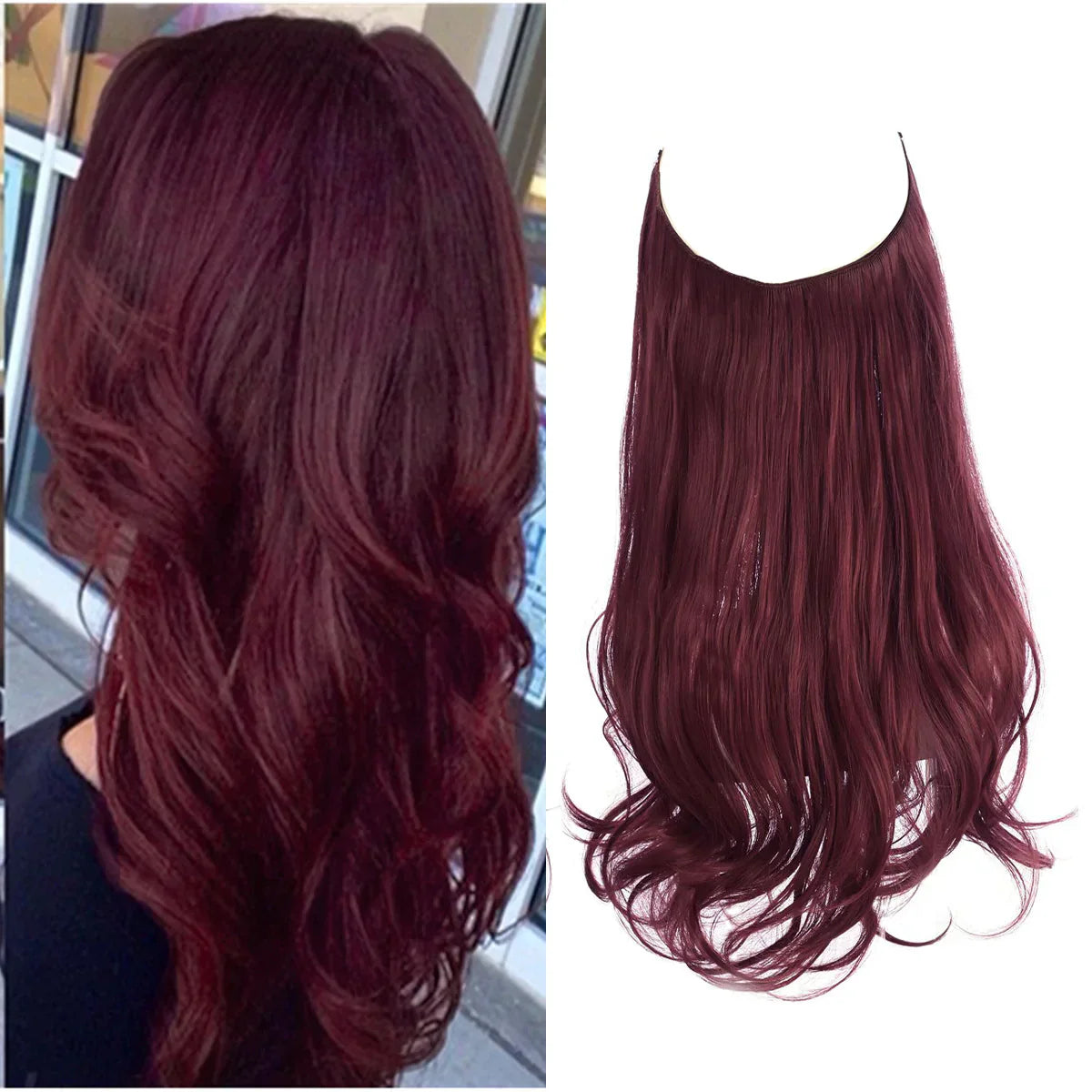Women's Blonde Human Hair Extensions — Natural Wavy Volume for Effortless Length & Styling | Koossa