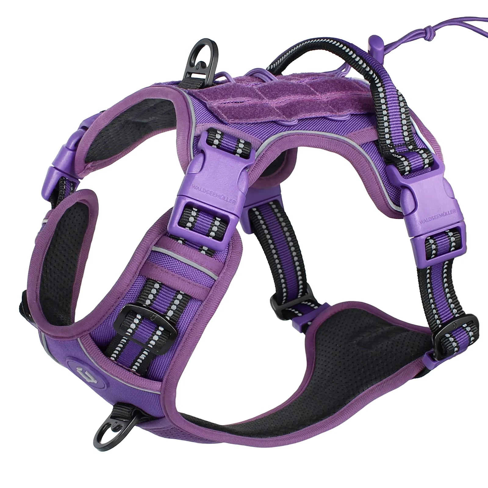 Dog Harness Tactical Military No Pull Heavy Duty MOLLE Vest Handle Reflective Adjustable Medium Large Working K9 | Koossa