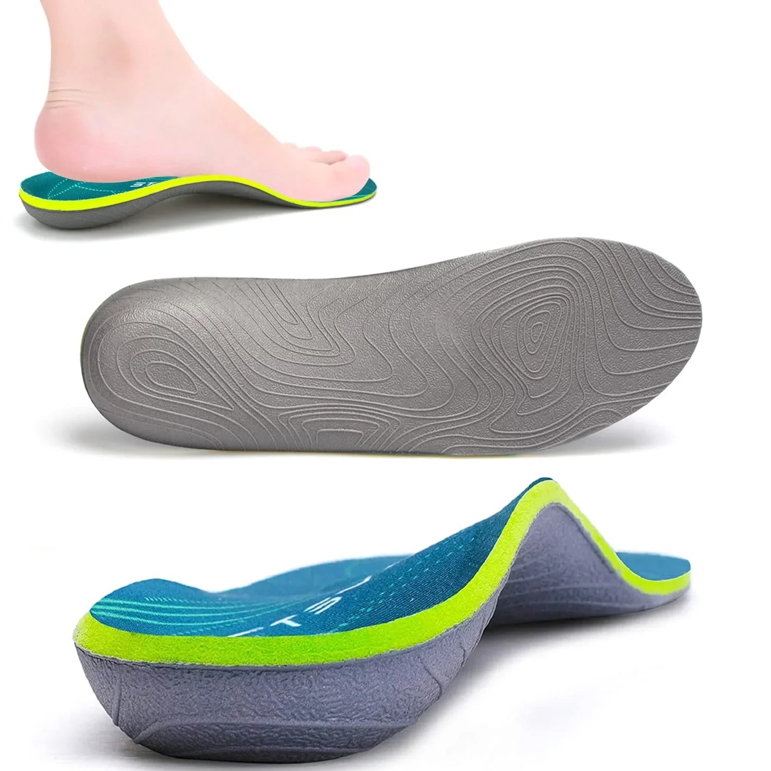 Orthopedic Insoles with Arch Support for Plantar Fasciitis Relief and All-Day Comfort — Men's & Women's | Koossa