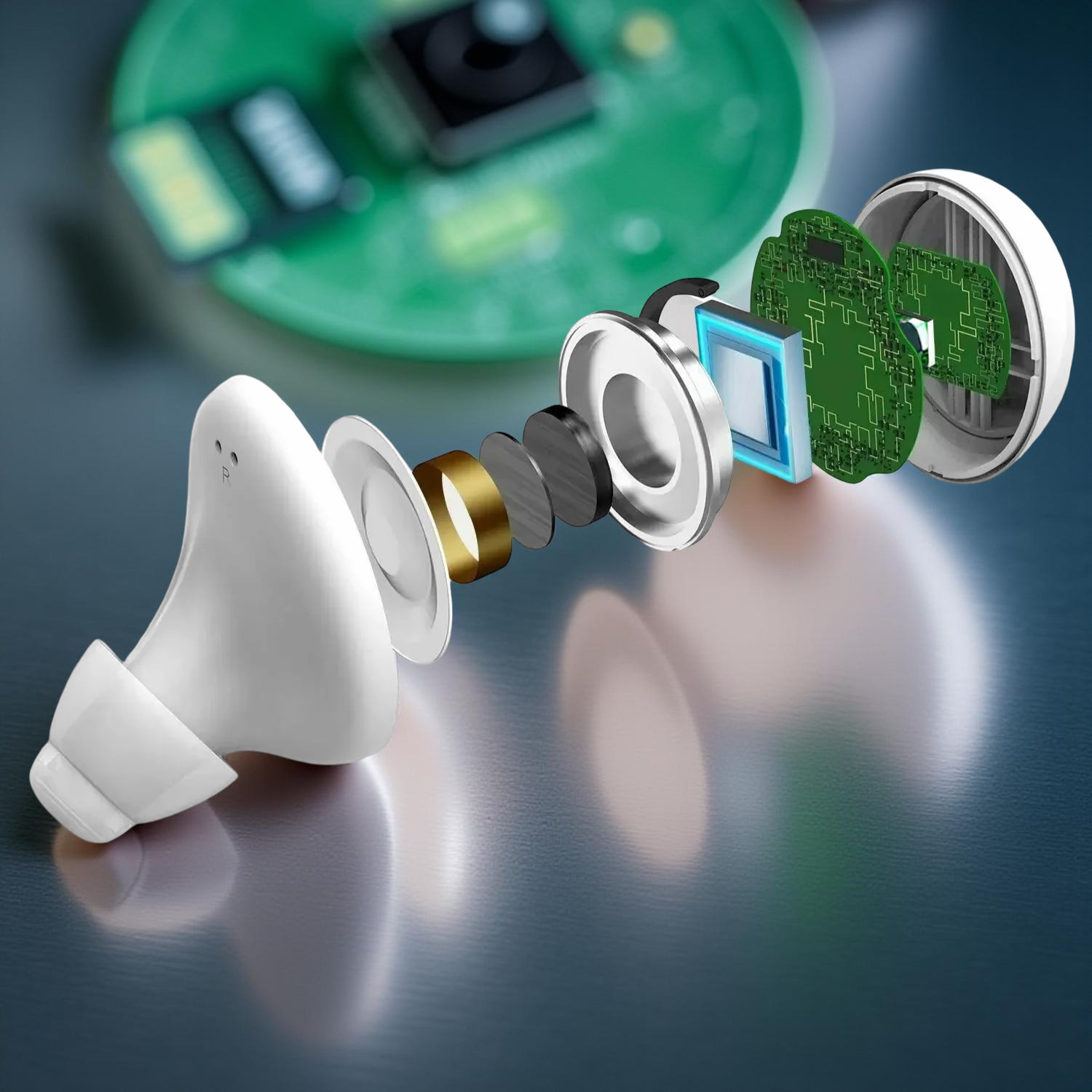 Amplificateur auditif sans fil Bluetooth avec application mobile et boîtier de recharge intra-auriculaire | Koossa
