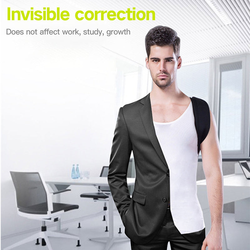 Adjustable Posture Corrector for Back and Shoulder Support – Ergonomic Upper Body Brace for Work and Daily Comfort | Lonoma