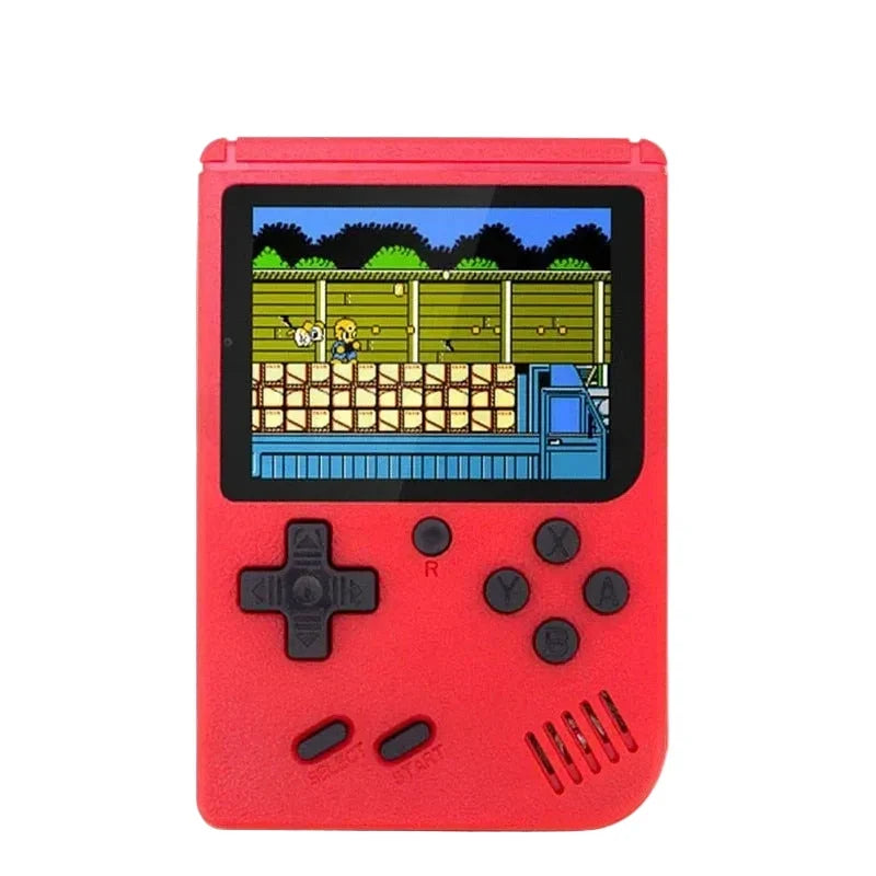 Handheld Retro Game Console with 400 Built-In Classic Games, 3-Inch Color Screen, Rechargeable, TV Output for Kids & Adults | Lonoma