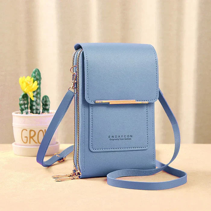 Women's Anti-Theft Crossbody Bag with RFID Protection — Secure Travel Bag with Waterproof Phone Pocket | Koossa