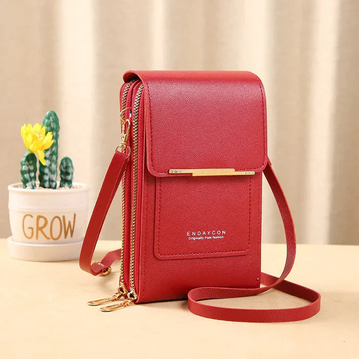 Women's Anti-Theft Crossbody Bag with RFID Protection — Secure Travel Bag with Waterproof Phone Pocket | Koossa