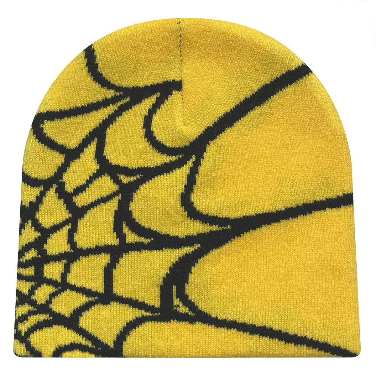 Unisex Knit Beanie with Spider Web Pattern for Winter Outdoor Sports, Skiing, Snowboarding & Everyday Wear | Lonoma