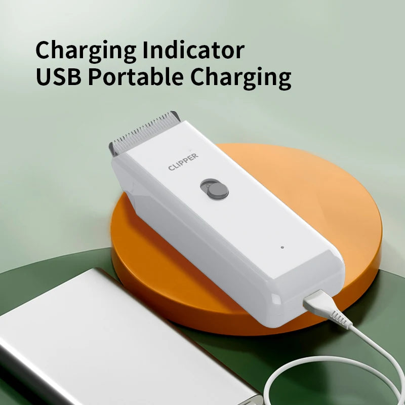 Pet Hair Clippers Rechargeable Cordless Low Noise 6000RPM Ceramic Blade Waterproof IPX7 USB Charging Dog Cat Grooming Trimmer 3-12mm Combs | Koossa