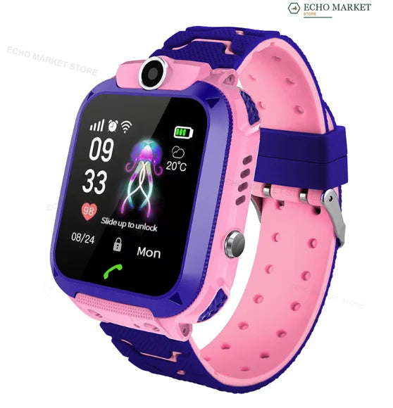 Kids GPS Tracker Smartwatch with Camera SOS Calls for iOS Android IP67 Water Resistant Voice Chat Games | Lonoma