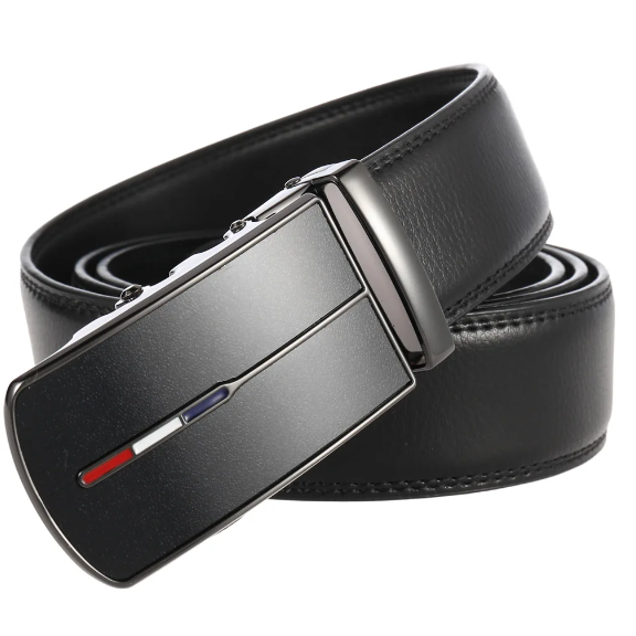 Men's Automatic Buckle Belt — Refined Leather Belt for Business & Formal Occasions | Koossa