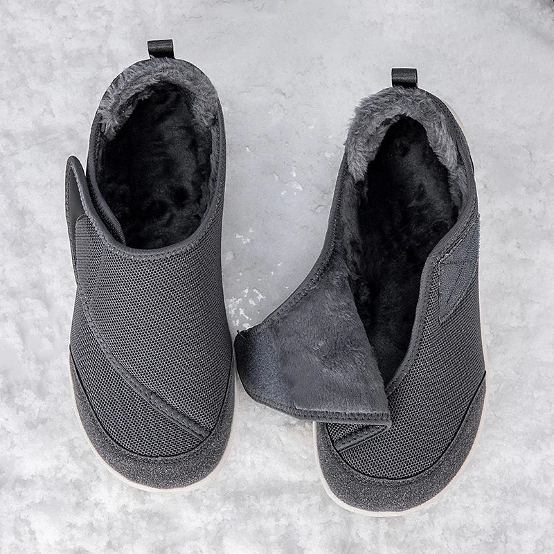 Adjustable Orthopedic Slippers with Extra Wide Toe Box for Swollen Feet, Bunions and Edema Relief | Lonoma