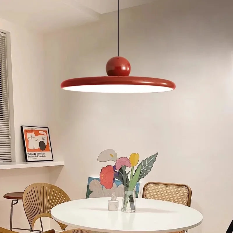 Modern Adjustable LED Pendant Light with 3 Color Temperatures – Geometric Design for Dining Room, Kitchen & Living Room | Lonoma