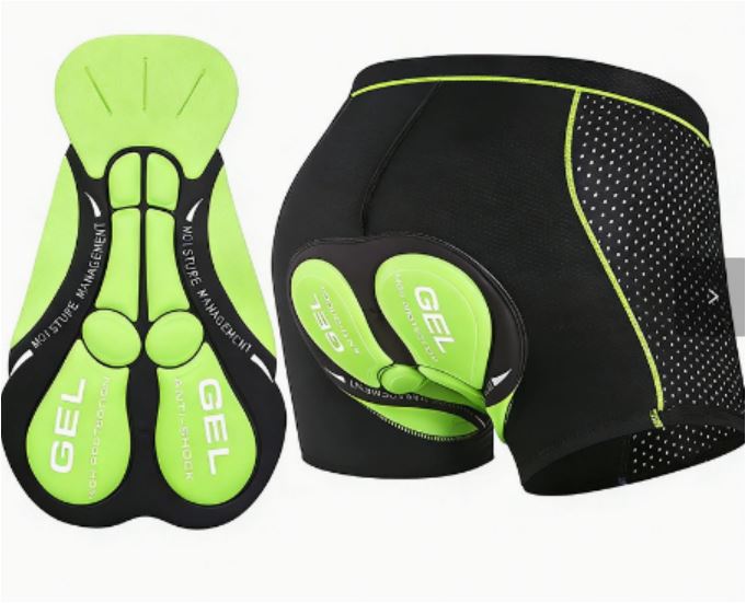 Motorcycle Underwear with 5-Layer Gel Pad for Riders – Shock-Absorbing Padded Bike Shorts for Long Distance Rides and Daily Commutes | Lonoma