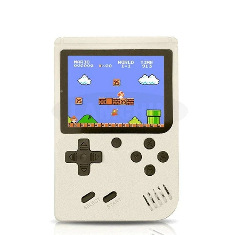 Handheld Retro Game Console with 400 Built-In Classic Games, 3-Inch Color Screen, Rechargeable, TV Output for Kids & Adults | Lonoma