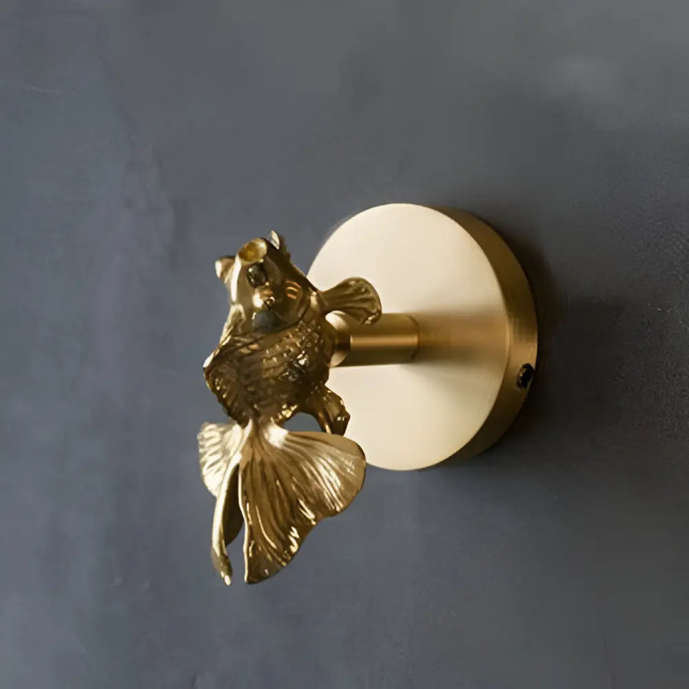 Solid Brass Animal Wall Hook, Gold Finish Decorative Coat Hook for Entryway, Bedroom & Bathroom, Bird, Deer, Dragonfly, Rose Hanger | Lonoma
