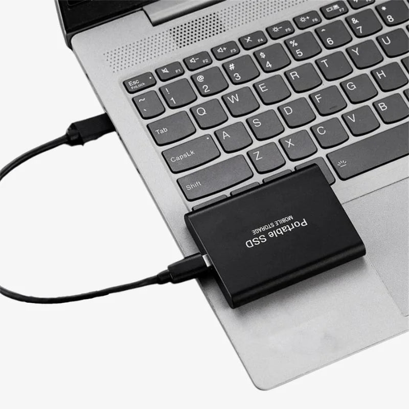 Disque SSD Externe Portable USB 3.1 Haute Vitesse Aluminium 1 à 16 To Compatible PC Mac Console Jeux Stockage | Koossa