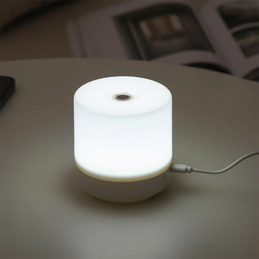 Veilleuse tactile à variation douce 8,5 cm USB rechargeable LED chambre enfant bureau ambiance lumineuse | Koossa