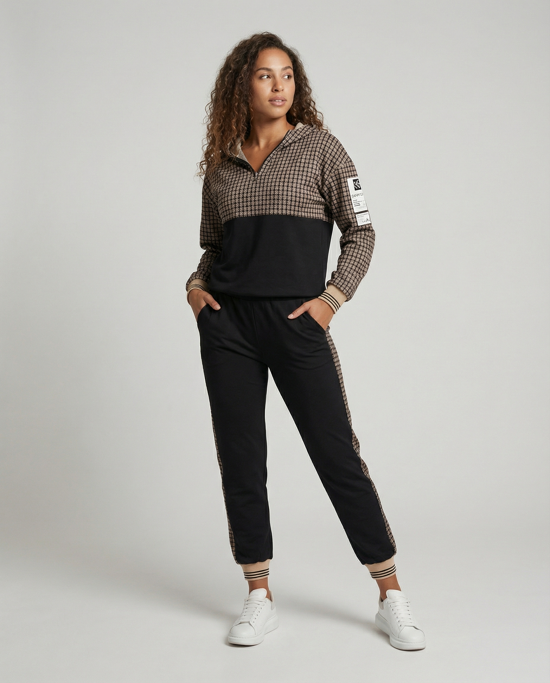 Women's Relaxed Fit Co-ord Lounge Set — Elegant Two-Piece Activewear for Comfortable Home & Leisure Wear | Koossa