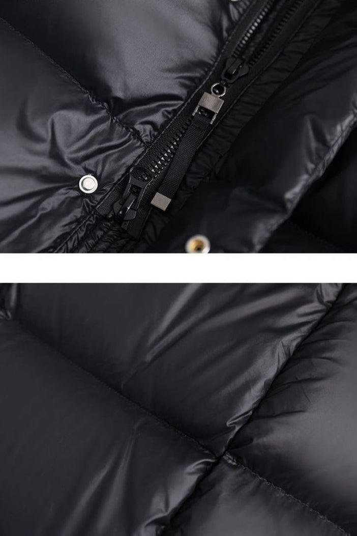 Women's Long Hooded Puffer Coat — Warm Quilted Winter Jacket for City & Country | Koossa