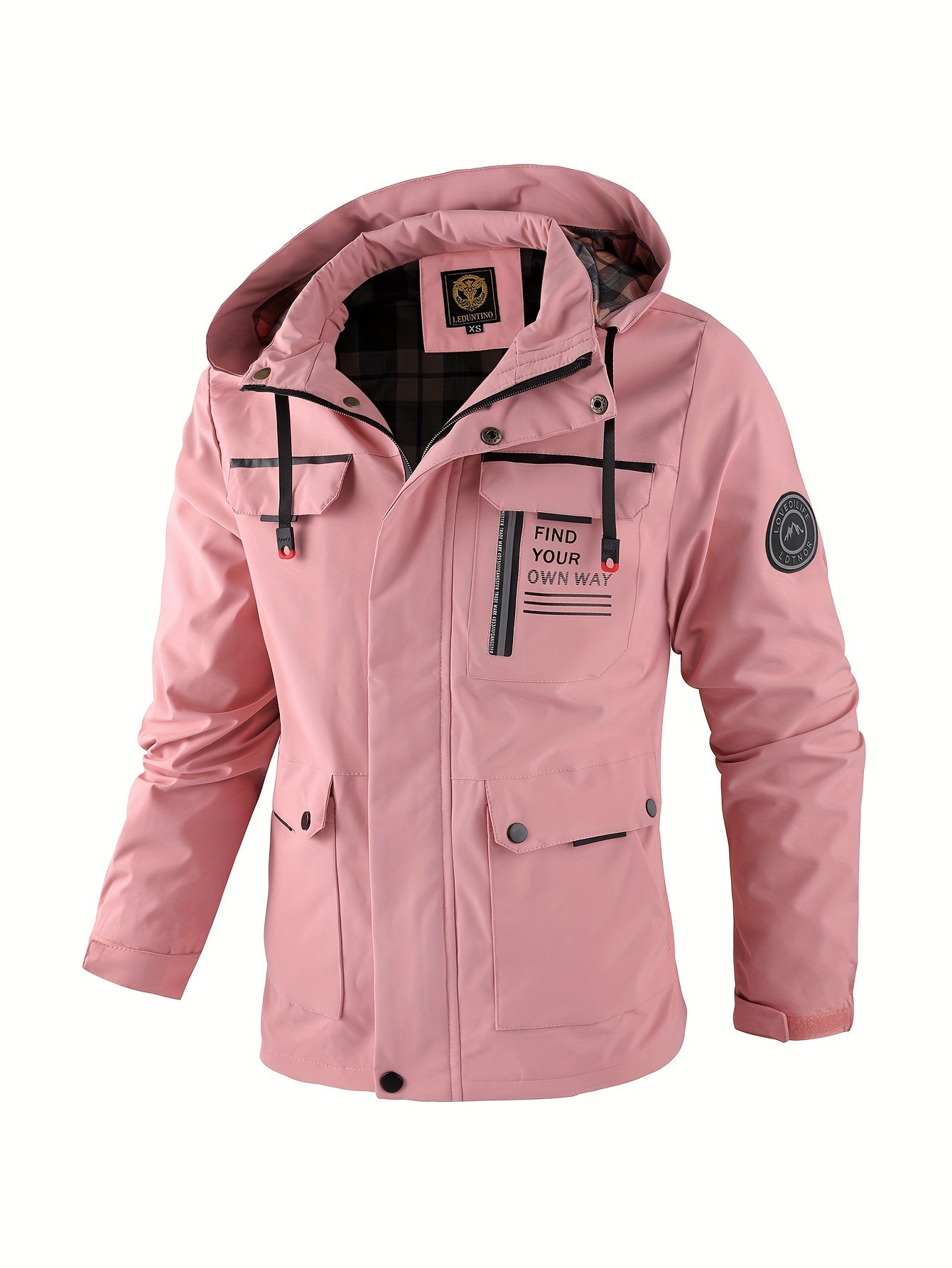 Men's Hooded Outdoor Winter Jacket — Windproof Coat for Cold Weather Adventures & City Style | Koossa
