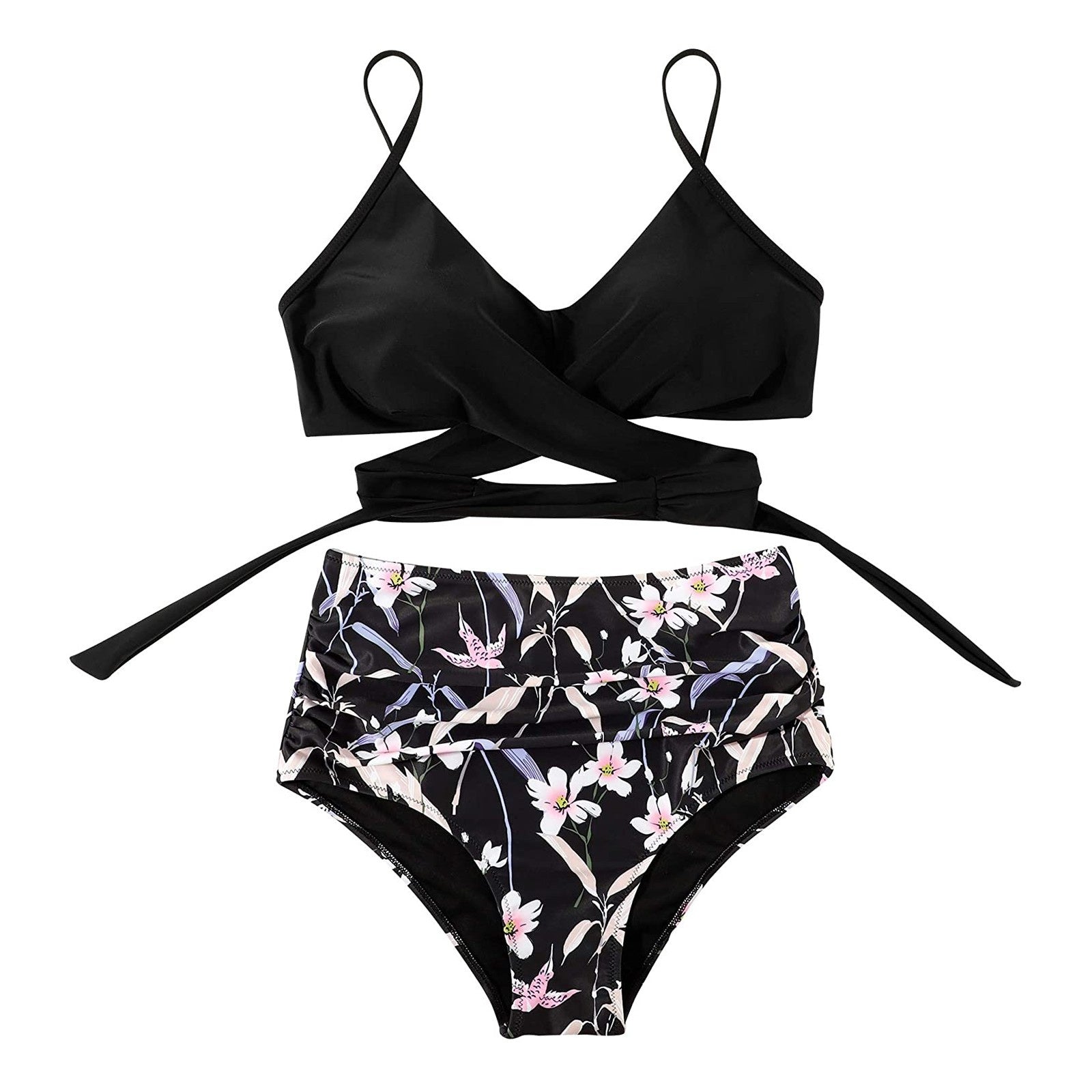 Women's High-Waisted Bikini Set — Flattering Two-Piece Swimwear for Summer Holidays & Beach Days | Koossa