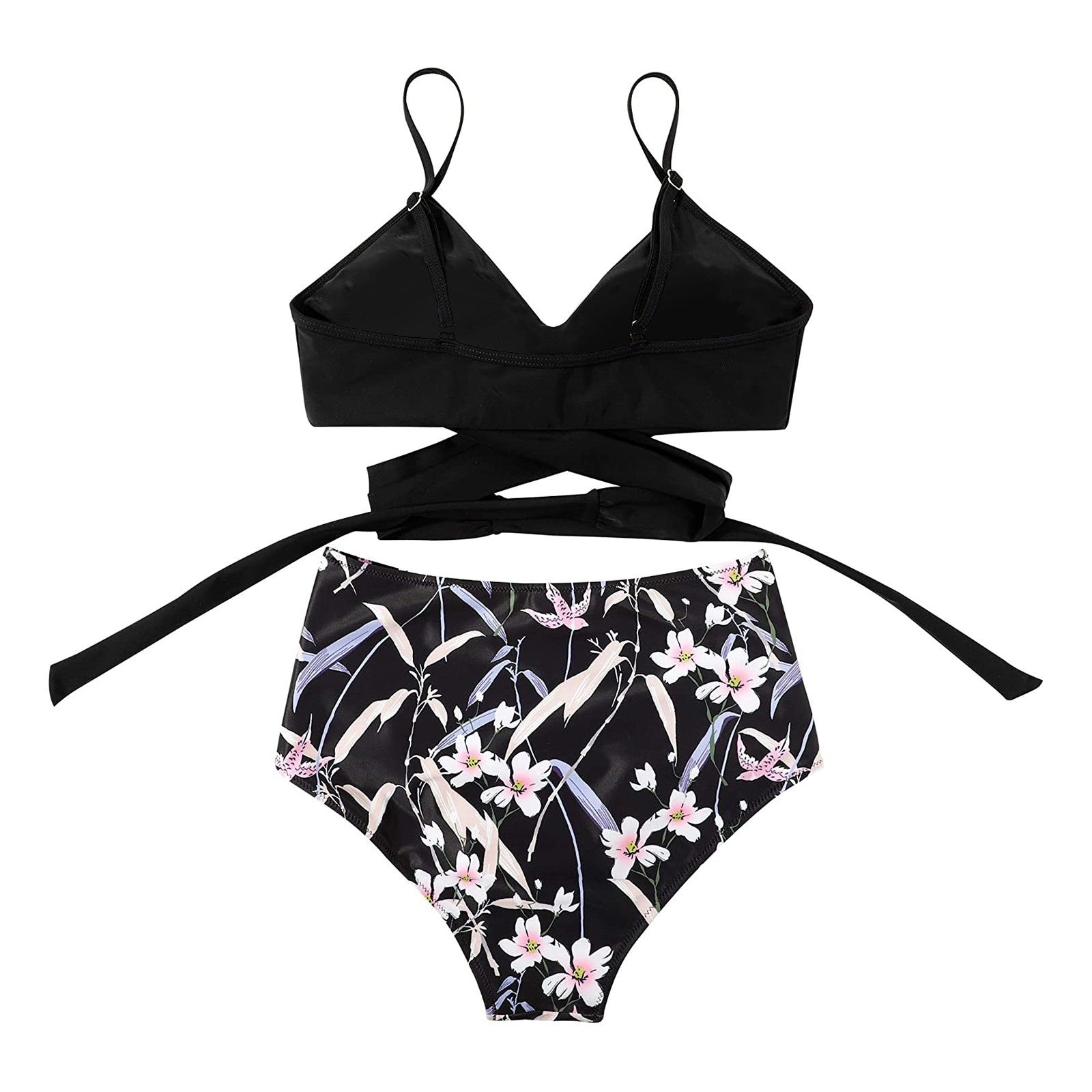 Women's High-Waisted Bikini Set — Flattering Two-Piece Swimwear for Summer Holidays & Beach Days | Koossa