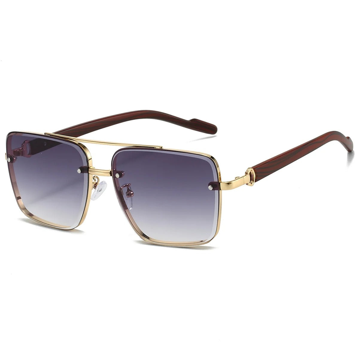 Aviator Sunglasses with Gradient Lenses and UV400 Protection for All-Day Comfort | Koossa