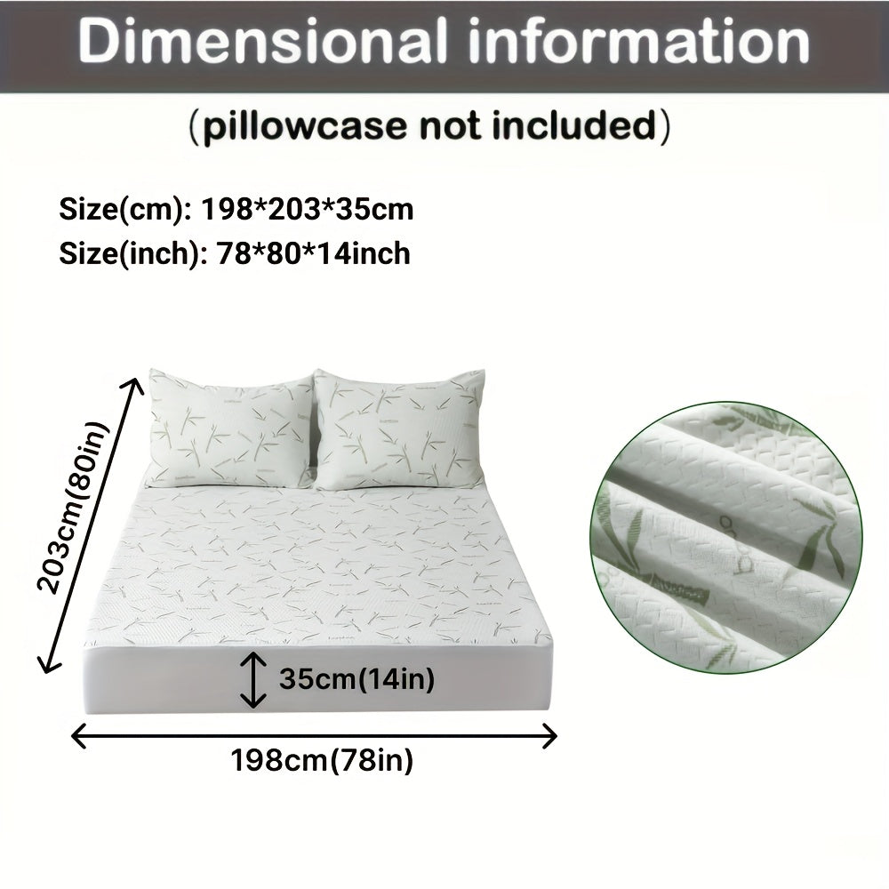 Protège-matelas Bambou Respirant Thermorégulateur 3D Confort Drap-Housse Ventilé Lit Naturel Hygiénique | Koossa