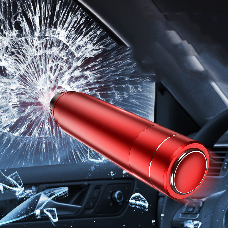 Marteau de Secours Brise-Vitre et Coupe-Ceinture pour Voiture Urgence Sécurité Automobile Compact en Métal | Koossa