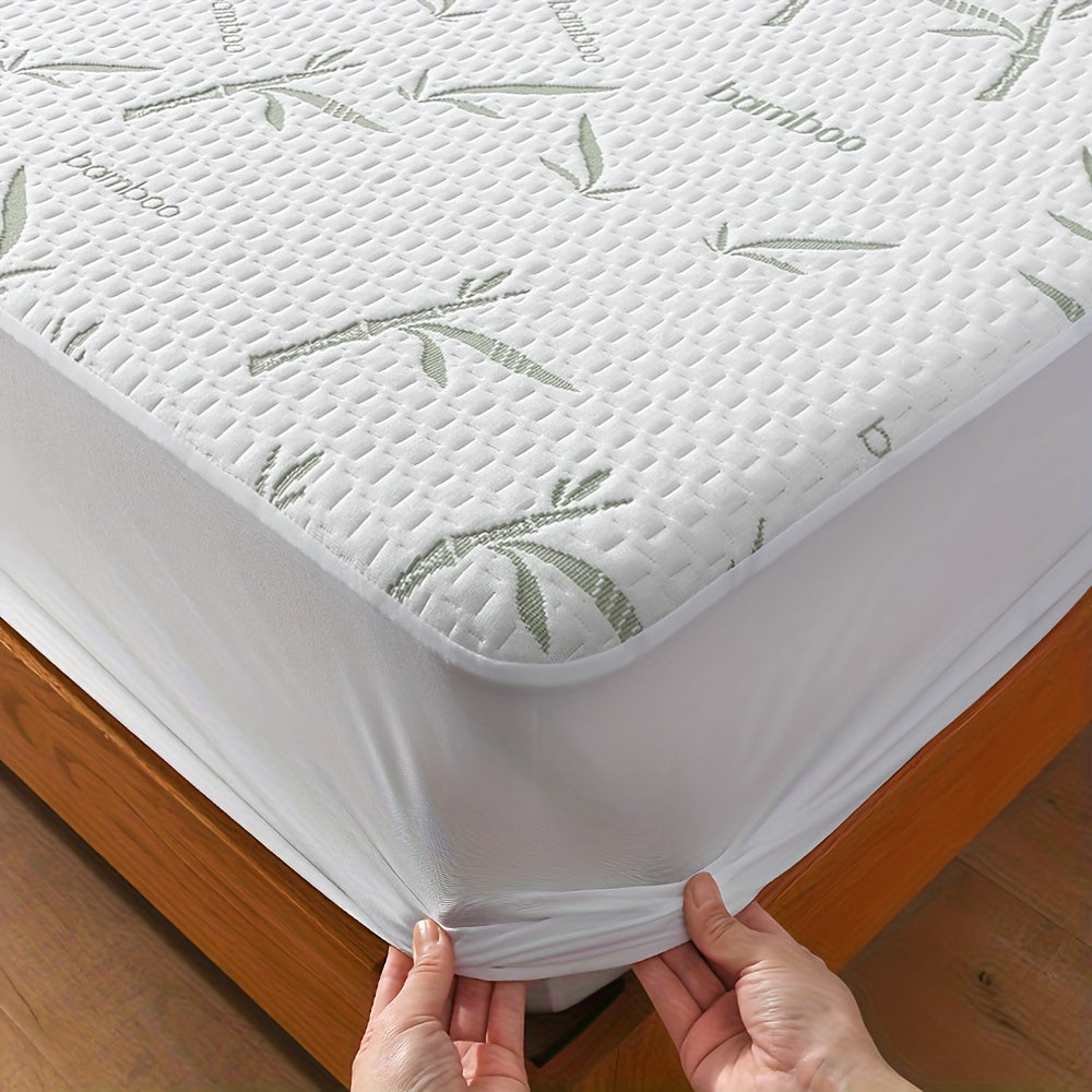 Protège-matelas Bambou Respirant Thermorégulateur 3D Confort Drap-Housse Ventilé Lit Naturel Hygiénique | Koossa