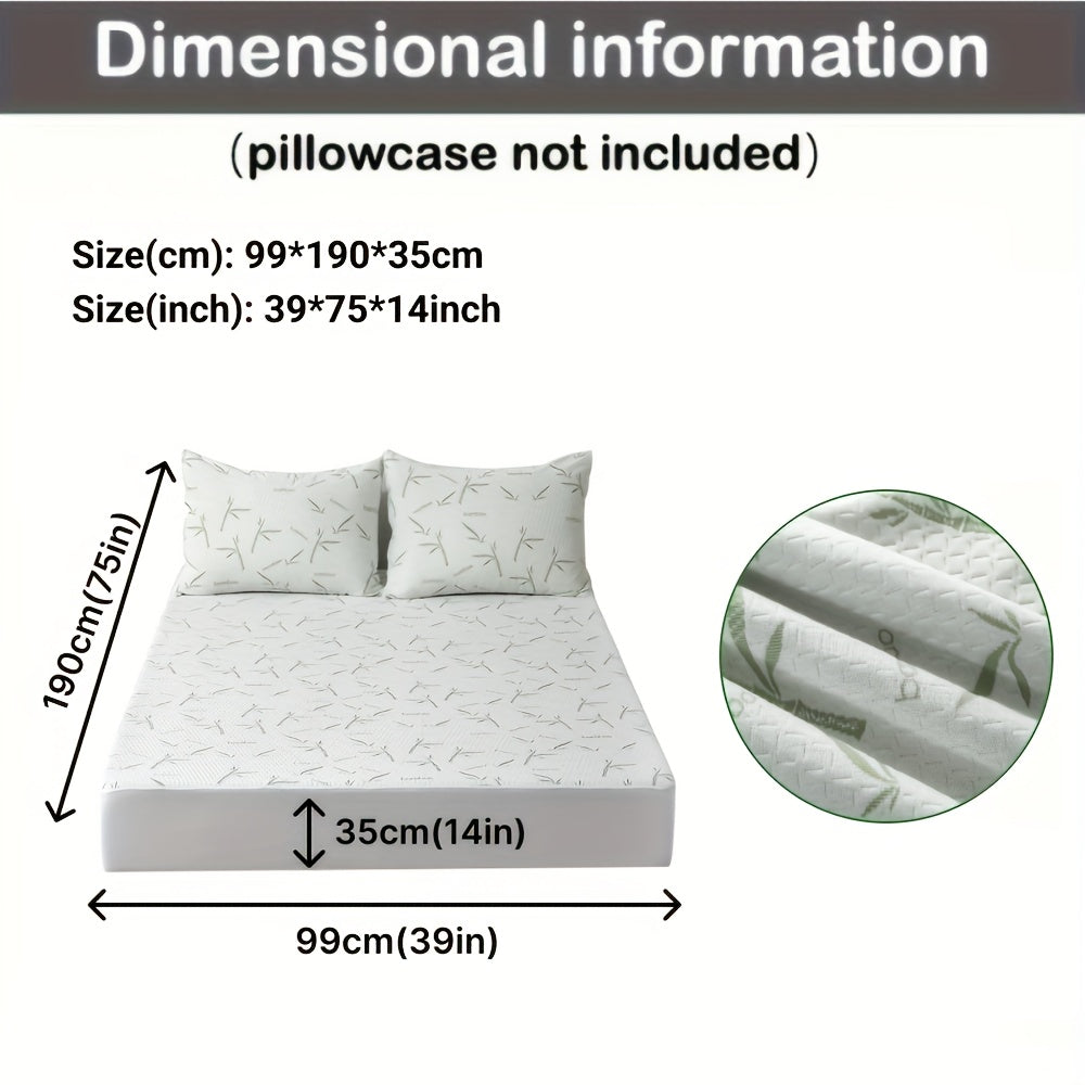 Protège-matelas Bambou Respirant Thermorégulateur 3D Confort Drap-Housse Ventilé Lit Naturel Hygiénique | Koossa