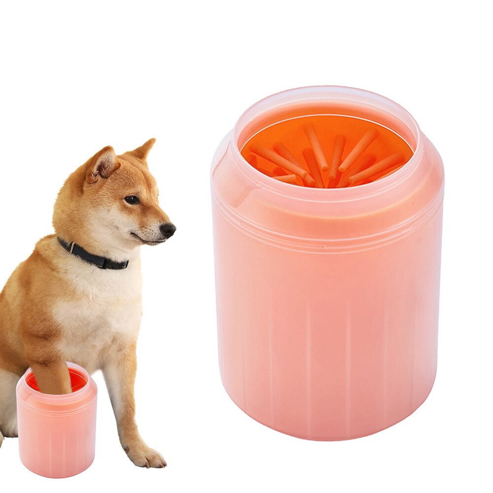 Dog Paw Cleaner Cup Soft Silicone Brush Portable Muddy Foot Washer Small Medium Large Gentle Cleaning Tool Cat Puppy Paw Wash | Koossa