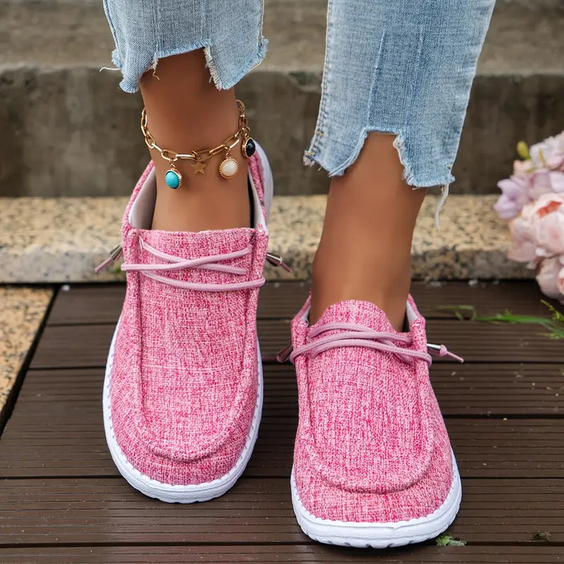 Women's Lightweight Slip-On Trainers with Breathable Mesh and Non-Slip Sole for All-Day Comfort | Koossa