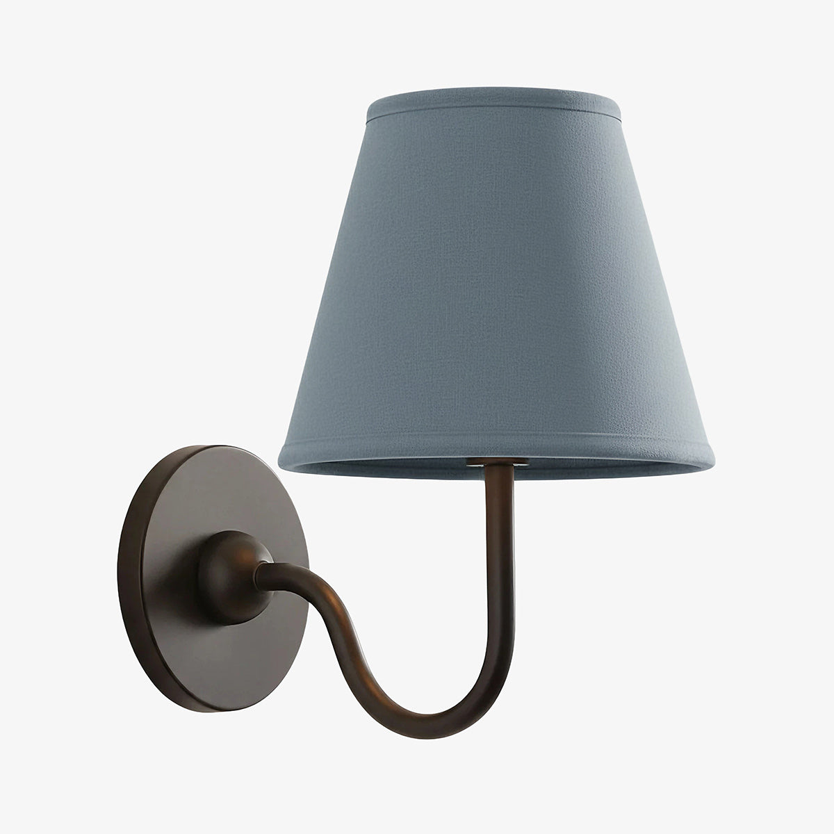 Applique murale élégante à abat-jour plissé en tissu – Éclairage classique et raffiné pour chambre et salon | Koossa