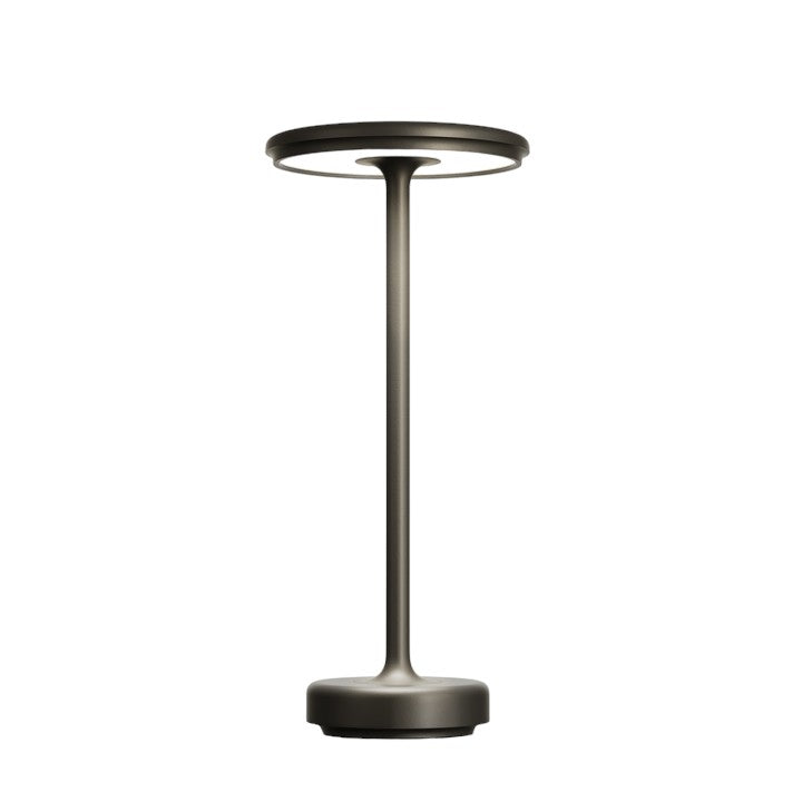 Lampe à poser sans fil tactile rechargeable dimmable LED ambiance élégante pour salon chambre terrasse extérieur | Koossa