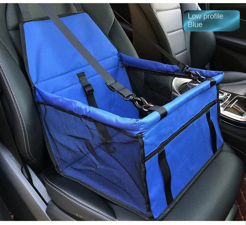 Dog Car Seat Carrier Elevated Booster Seat Secure Attach Belt Small Medium Dogs Travel Carrier Foldable Portable Car Pet Seat | Koossa