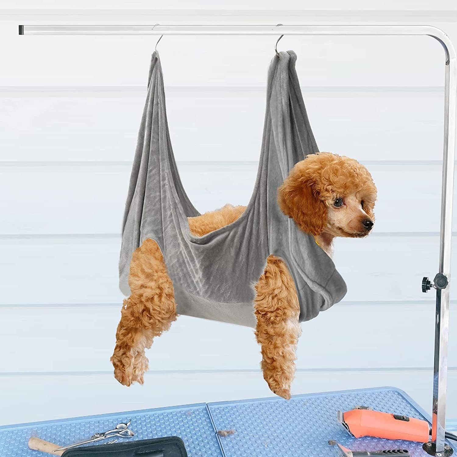 Pet Grooming Hammock Adjustable Restraint Sling Dog Cat Nail Trimming Hammock Grooming Helper Small Medium Large Breeds | Koossa
