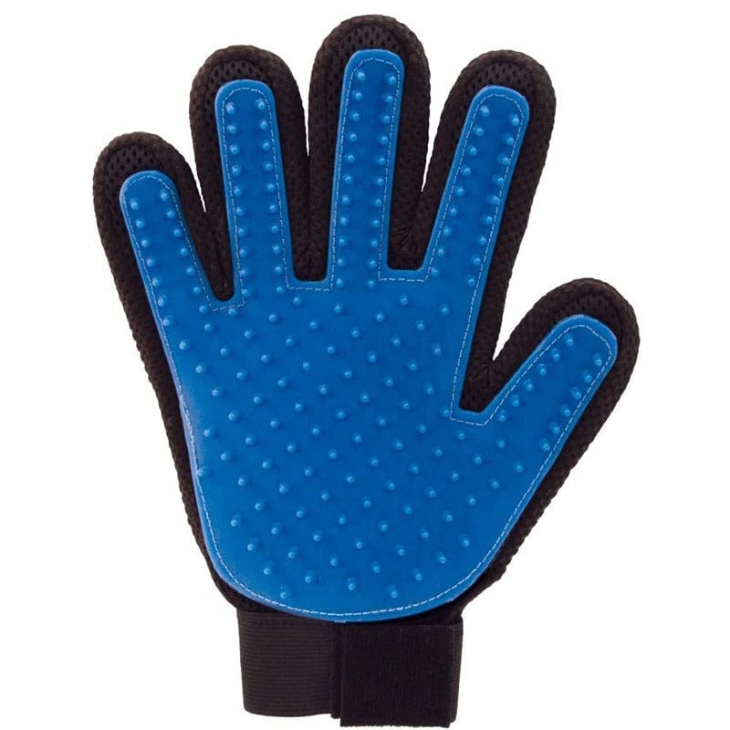 Pet Grooming Glove Silicone Bristles Adjustable Wrist Strap Deshedding Massage Cat Dog All Coat Types Washable | Koossa