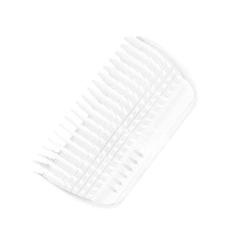 Cat Self-Grooming Brush Wall Corner Silicone Bristles Snap-On Massage Scratcher Hairball Reduction Indoor | Koossa