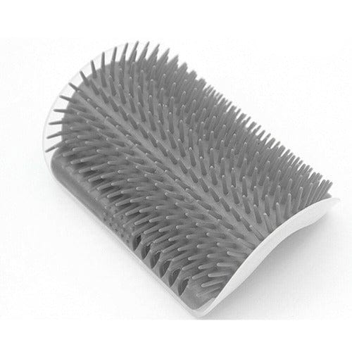 Cat Self-Grooming Brush Wall Corner Silicone Bristles Snap-On Massage Scratcher Hairball Reduction Indoor | Koossa
