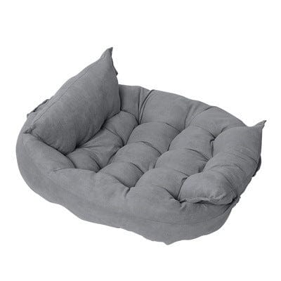 Dog Bed Convertible 3-in-1 Velvet Pearl Cotton Sofa Nest Mattress S–XL Joint Support Washable Luxury Dog Sofa | Koossa