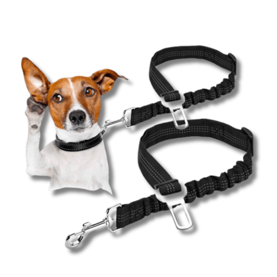 Dog Car Seat Belt Leash High Tensile Adjustable Clip Safety Belt Dog Car Harness Connector Lead Small Medium Large Travel Secure | Koossa