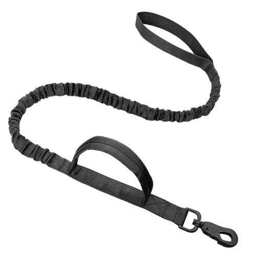 Dog Bungee Leash 1000D Nylon Elastic Buffer 97–150cm Metal Swivel Clip No-Pull Training Lead EVA Handle Tactical | Koossa