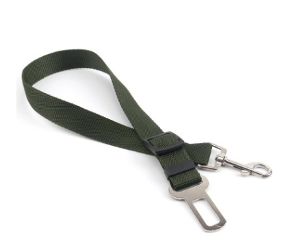 Dog Car Seat Belt Nylon Adjustable 45–76cm Zinc Alloy Swivel Clip Harness Attachment Safety Travel Lead Cat Dog | Koossa